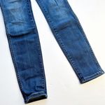 Madewell 10" High Rise Skinny Jeans Medium Wash Tencel Denim Edition Size 25 Photo 4