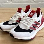  Red/White/Black adidas Nebraska Ultraboost 21 Shoes Womens - Size 6,5 Photo 0