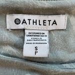 Athleta  Santorini Thera‎ Printed Dress Ripple Marble Gray Sleeveless Size Small Photo 4