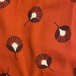 Loft Ann Taylor  Sleeveless Shift Dress Womens Small Peacock Pattern Photo 8