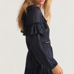 Love Shack Fancy  Popover Top in Midnight Photo 2