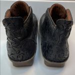 Alegria  by PG Lite Women’s Caiti Leather Floral Pattern Bronze Brown Ankle Boots Photo 6