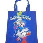 GalaxyCon Souvenir Tote Bag Canvas Blue Unisex Fandom Convention Pop Culture Photo 0
