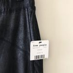 Free People Midnight Vegan Suede Moto Leggings, NWT, Size Medium Photo 7