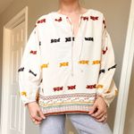 Lou & grey  Embellished Peasant Blouse Photo 4