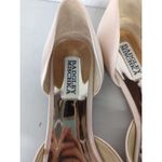 Badgley Mischka fergie Sz 8 ballet pink flats pointed toe bow tulle rhinestone Photo 5