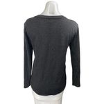 J.Crew Women's Black Crewneck Long Sleeve Pullover Knit Sweatshirt Sweater Top M Gray Size M Photo 1