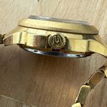 Bulova  Accutron Super Rare Ladies Vintage Watch Brown Oval Dial Gold Bracelet Photo 8