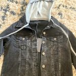 Boutique Risen Black Jean Jacket Photo 4