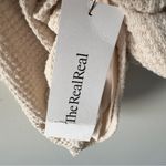 Saylor  Long Sleeve Faux Wrap Dress V-neck Ruffle Mini Sweater Knit Stretch Lined Photo 9