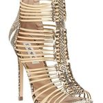 Steve Madden Margo Heel Gladiator Snake Sandals Photo 0