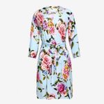 Posh Peanut Country Rose Robe 2XL NEW Blue Size 2X Photo 3