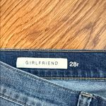 Gap  1969 Girlfriend Jeans Distressed Medium Wash Size 28 Regular Photo 2