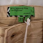Sandrine Rose Free People Jeans Size 31 Tan Photo 2