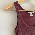 Aeropostale Y2K Tank Top. Size: Medium. Color: Maroon. Photo 1