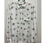 Rails Kate Star Silk Button Up Blouse Sz S Photo 1