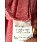 Pink Lightweight Hooded Long Sleeve Athletic Style Shirt Hoodie Size Medium Photo 5