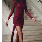 Nookie  Enigma Mini Dress in Ruby X-Small New Womens Long Sleeve Cocktail Photo 13