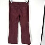 Anthropologie Pilcro The Demilune Boot Utility Flare Pant Plum Size 29” Size 8 Photo 2