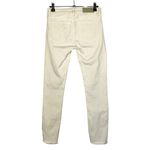 IRO White Jarodcla Mid Rise Raw Hem Skinny Jeans 25 Photo 16