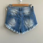 Akira Cheeky Frayed Jean Shorts Photo 3