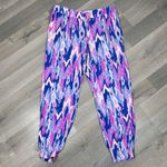 Lilly Pulitzer Amethyst One Too Many Saffron Jogger Pants Purple Pink 2 Photo 3