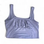 Cider EUC like new purple cropped tank Photo 2