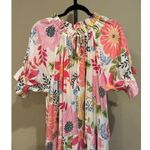 easel Size S (Oversized)  Los Angeles Peach Blossom Midi Dress Photo 4