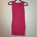 NBD Revolve Phoebe Mini Dress XS Sleeveless Cut Out Fuchsia Pink Club Party Photo 1