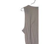 Umgee Women's Dress Tank Lined Floral Boho Tiered Waffle Knit Scoop Neck Large Photo 9