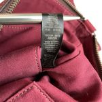 Fossil Dawson Top Zip Pebbled Leather Crossbody Shoulder Bag Purse Wine Burgundy Photo 13