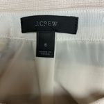 J.Crew  Women's Size 9 Double Striped‎ Pencil Skirt Black Cream Career Business Photo 9