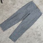 Uniqlo Women’s Linen Cotton Tapered Pants High Rise Minimalist in Dark Gray XL Photo 0