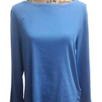Ralph Lauren Lauren Ralph Lauren Black Label Womens Size XXL Top Boat Neck Long Sleeve Blue Photo 0