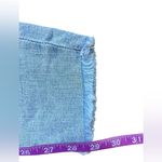 Banana Republic  Light Blue Skinny Jeans Raw Hem Mid Rise Size 30 Long Photo 4