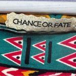 Chance or Fate Y2K Tribal Print Sleeveless Dress -Swing Style Chunky Neck Detail Large Photo 8