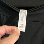 Ymi  Black Bikers Shorts Stretchy Side Pocket Womens Medium Like New Solid Photo 5