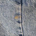 Levi's Vtg 94' 550 Relaxed Fit Orange Tab Cut Off Raw Hem Denim Shorts 38 USA Photo 4