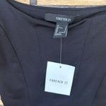 Forever 21 Black Crop Tank Top Size Small Photo 2