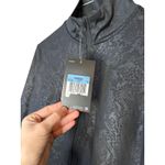 Nike pro snake skin quarter zip jacket nwt Black Size M Photo 2