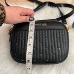 Bebe Women’s Aliah Faux Leather Camera Crossbody Bag Black Photo 5