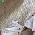 Splash New  Floral Sweetheart neckline A-line Pleated Mini dress size 6 Photo 6