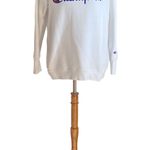 Champion  Power-Blend Fleece Boyfriend Sweatshirt White Size 1X Photo 8