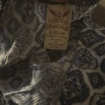 Faded Glory 2 for $15  Split Hem Maxi Skirt in Blue and White Photo 1