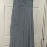 DB Studio Bridesmaid Dress Blue Size 12 Photo 0
