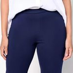 Susan Graver GRAVER Petite Status Stretch Straight Leg Ankle Pants Size 10 Photo 3