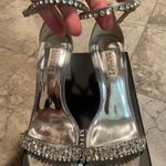 Badgley Mischka Light Blue w/ Silver Heels and Rhinestone Embellishments Bridal Photo 3