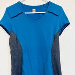 Lucy Short Sleeve Shirt Size Small‎ Blue Activewear Photo 0