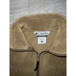 Columbia  Women’s light Brown Fleece Full Zip Up Sweater Jacket Sweatshirt Size S Photo 1