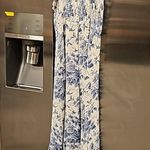 Reformation ππ The Nikita Dress ~ Pompadour Blue Floral Bird Print 10 NWOT Photo 12